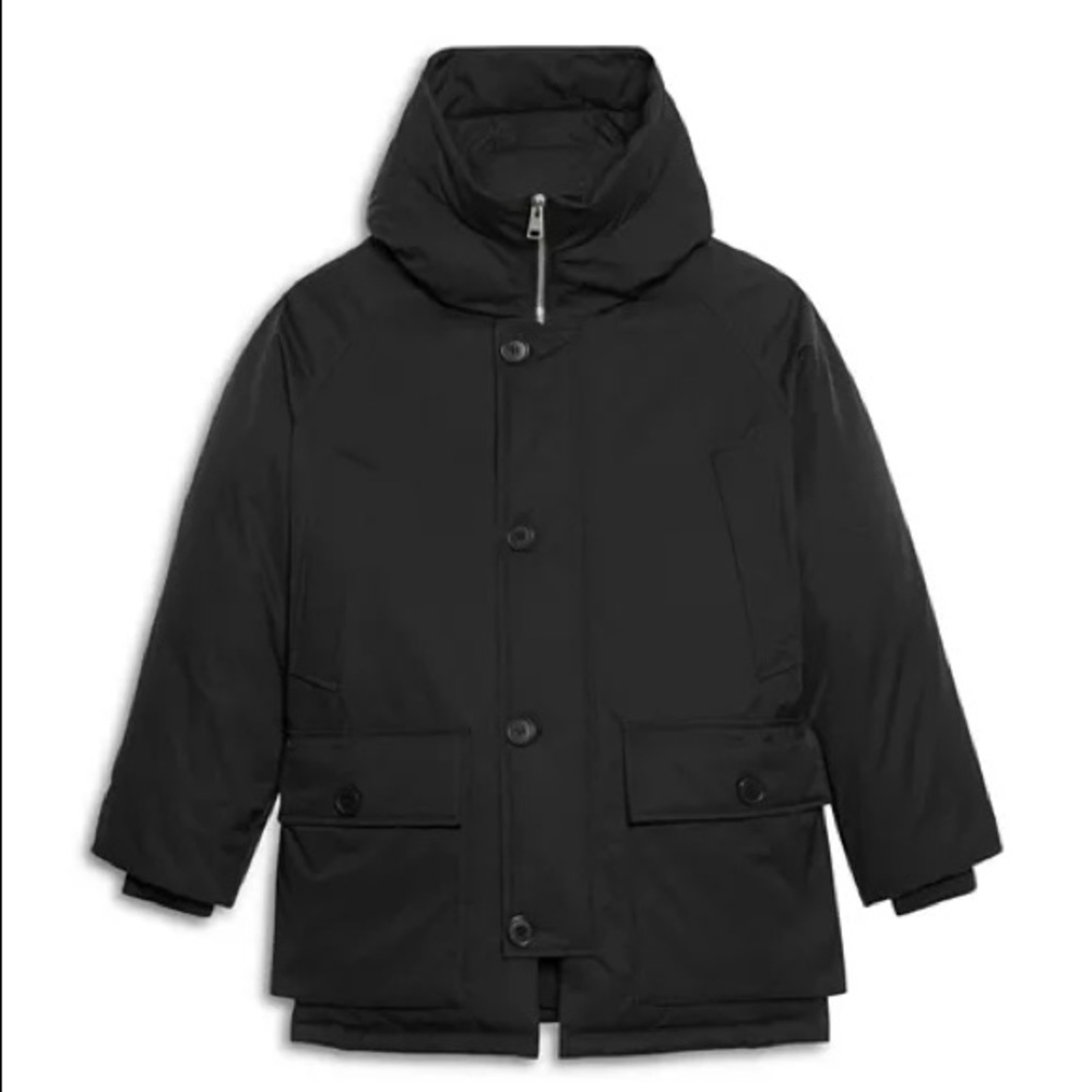 sandro paris Oversized Hooded Parka - Picture 12 of 12